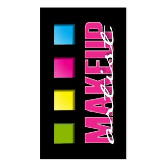 MAKEUP ARTIST BUSINESS CARD profilecard