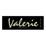 Makeup Artist Business Card