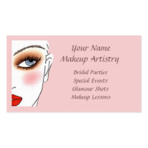Makeup Artist Business Card