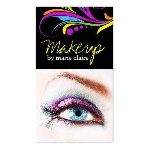 Makeup Artist Business Card Template