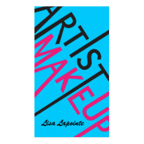 Makeup Artist Business Cards