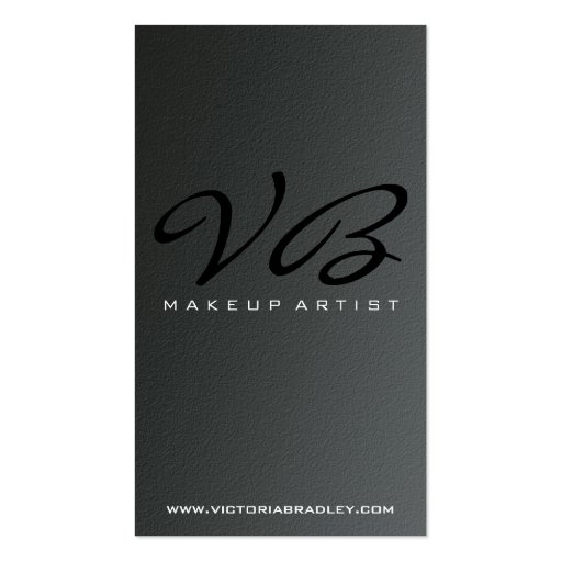 Makeup Artist - Business Cards (front side)