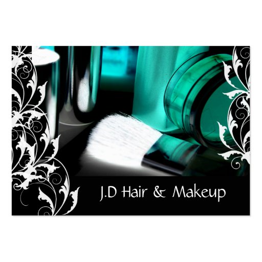 Makeup artist Business Cards (front side)