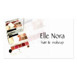Makeup artist Business Cards business cards
