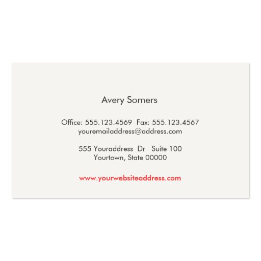 Makeup Artist Cool Faux Embossed Black Business Card Template (back side)