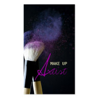 MakeUp Artist , Cosmetologist, Beauty, Salon Business Card Templates
