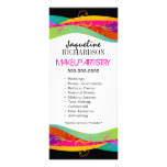 Makeup Artist Custom Rack Card