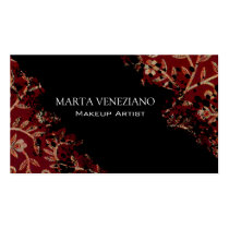 Makeup Artist III Cosmetologist Aztec Curves Business Card