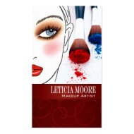 Makeup Artist IV-a Cosmetic Stylist Illustration profilecard