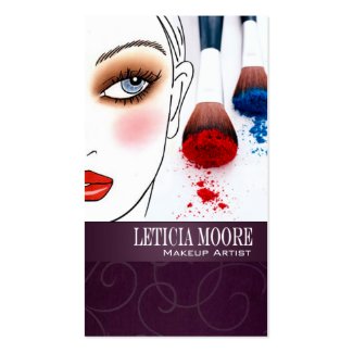 Makeup Artist IV-a Cosmetic Stylist Illustration profilecard
