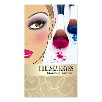 Makeup Artist IV-b Cosmetic Stylist Illustration profilecard