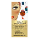 Makeup Artist IV-c Cosmetic Stylist Menu Custom Rack Card