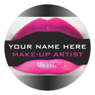 MakeUp Artist Labels sticker