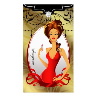 Makeup Artist Lips N Lipstick Gold Heart profilecard