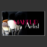 MakeUp Artist, Nails, Cosmetology Business Card business cards
