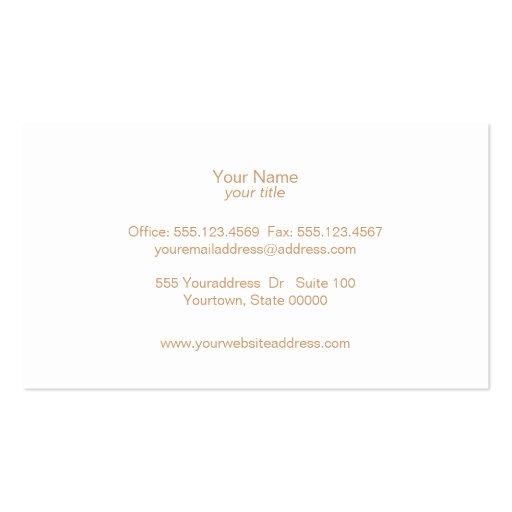 Makeup Artist Pink and Gold Lips Business Cards (back side)