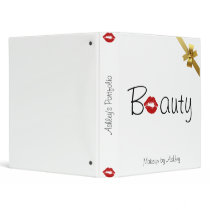 Makeup Artist Portfolio Vinyl Binder