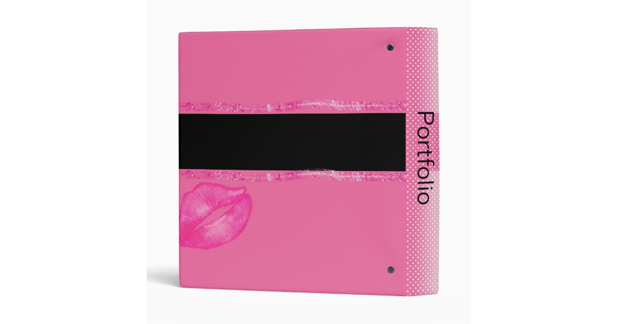 makeup artist portfolio binder Zazzle