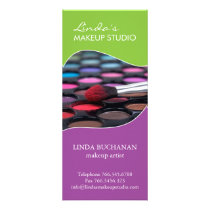 MAKEUP ARTIST RACK CARD