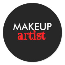Makeup artist stickers