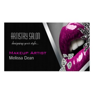 Makeup Artist Business Cards