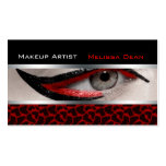 Makeup Artist Salon Print Business Card