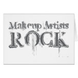 Makeup Artists Rock cards