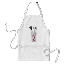 Makeup Brushes Apron