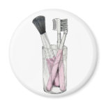 Makeup Brushes Magnet