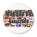 makeup by nekol2689 refrigerator magnet