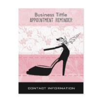 Makeup & Facial  Appointment Reminder postcards