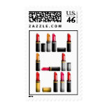 Makeup lipstick stamp