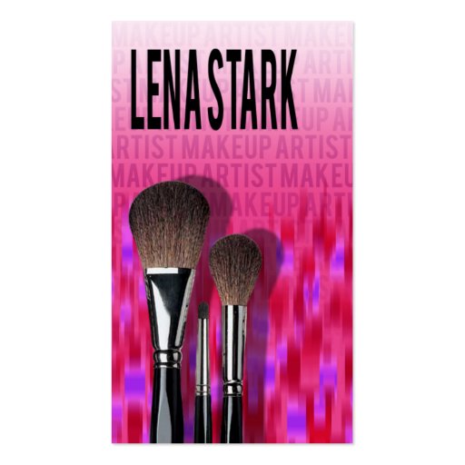Makeup Pro I - Makeup Artist Cosmetologist Business Card
