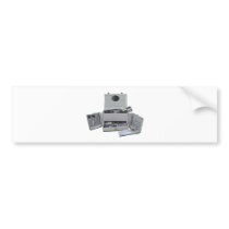 MakeupTrainCase110511 Bumper Sticker