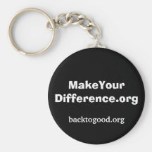 MakeYourDifference.org keychain