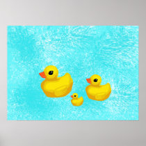 Makin' a Splash! Wall Art Print