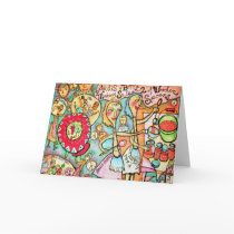 Makin' Salsa Greeting Card