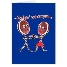 Makin' Whoopie Pies Tshirts, Aprons, More Greeting Cards