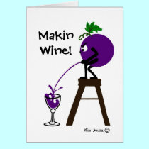 Makin Wine! - Card cards
