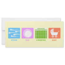 Making Baby Rack Card Template