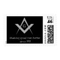 Making good men better since 1717 postage