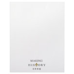 MAKING HISTORY 2009 WHODAT NATION LETTERHEAD TEMPLATE