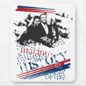 Making History - Mousepad by SupportBarackObama Making History - Mousepad