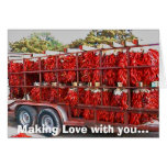 Making Love with you... Greeting Card