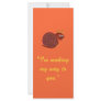 Making my way to you Card Personalized Rack Card