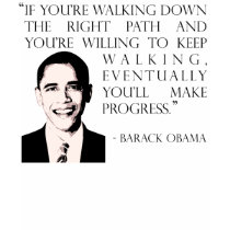 making progress OBAMA BARACK inspiration t-shirt by Famous_Quotations making progress OBAMA BARACK inspiration t-shirt