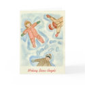 Making Snow Angels cards