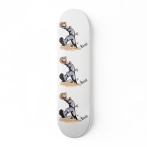 making the play baseball out design custom skate board