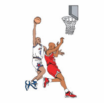 making the shot basketball design cut outs