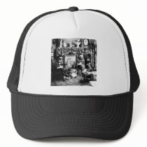Making Their Lists for Santa - Vintage Stereoview hats by scenesfromthepast Making Their Lists for Santa - Vintage Stereoview hats